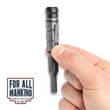 Knafs - Torx Bit Driver - Whiha Bits Set T6, T8, 3mm Flathead for Pocket Knife Repair and Maintenance