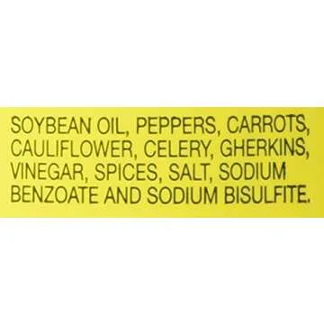 Marconi Mild Giardiniera - Flavorful Condiment for Sandwiches