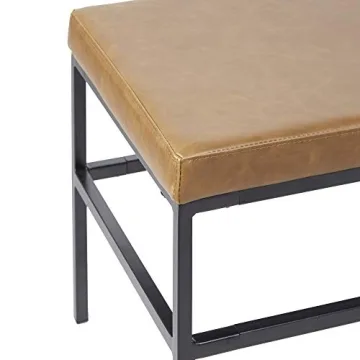 Silverwood Bench in Cognac for Stylish Spaces