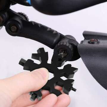 18-in-1 Snowflake Multi Tool - Portable & Durable