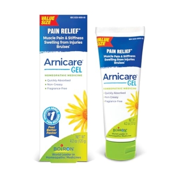 Boiron Arnicare Gel for Relief of Joint Pain, Muscle Pain, Muscle Soreness, and Swelling from Bruise...