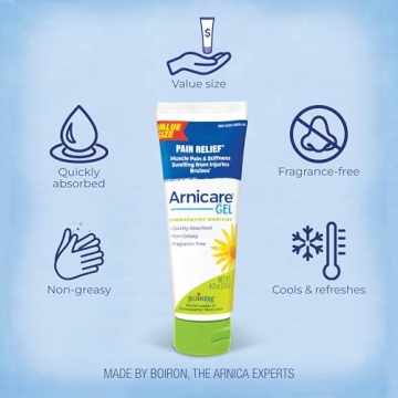 Boiron Arnicare Gel for Muscle and Joint Pain Relief - 4.2 oz