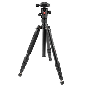 Oben AT-3565 Aluminum Tripod with BZ-217T Ball Head - Versatile and Travel-Friendly