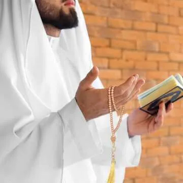 Yinkin 12 Sets Muslim Prayer Beads Gift for Eid and Weddings