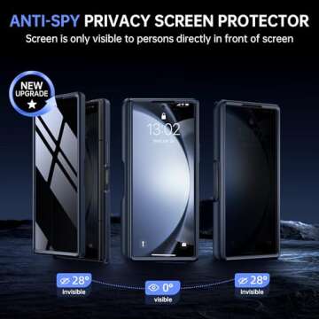 MOBOSI Magnetic for Z Fold 7 Case with Screen Protector, Compatible with Magsafe