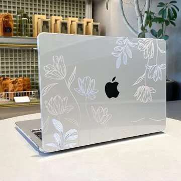 MEEgoodo Elegant Case for MacBook Air 13.3-inch 2018-2021