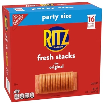 RITZ Original Crackers, 23.7 oz Party Size Stack