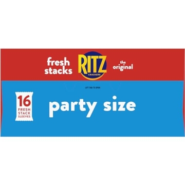 RITZ Original Crackers, 23.7 oz Party Size Stack