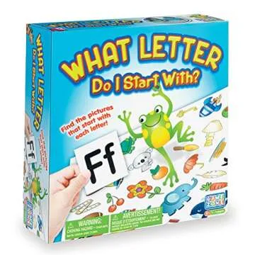 What Letter Do I Start With? Educational Family Board Game