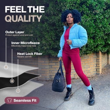 Thermajane Women's Fleece Lined Base Layer Set