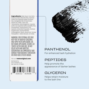 Babe Original Enriching Mascara - Long Lasting, Smudge Proof, Black