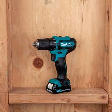 Makita FD09R1 Cordless 12V max CXT Driver-Drill Kit with 2.0Ah Battery