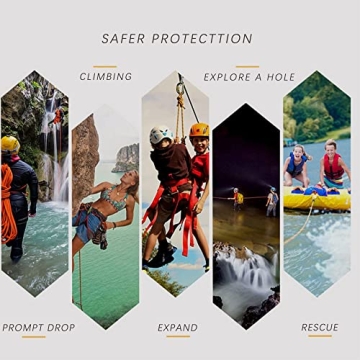 S.E.PEAK 30kN Rescue Descender with Bent-Ear Safety