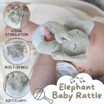 Elephany Baby Shower Gift Basket for Newborns Essential