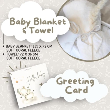 Elephany Baby Shower Gift Basket for Newborns Essential