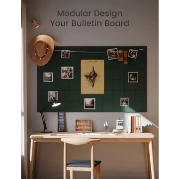 Large Felt Bulletin Board for Home Office & Classroom