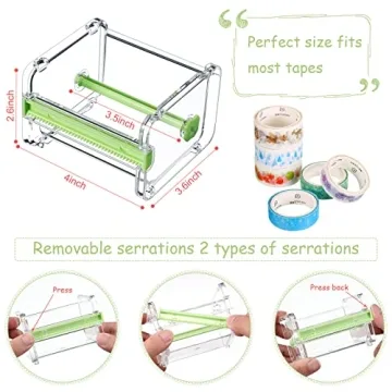 Outus Multi Washi Tape Dispenser Set - Organize with Style