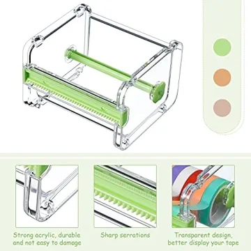 Outus Multi Washi Tape Dispenser Set - Organize with Style