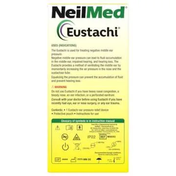 NeilMed Eustachi-Eustachian Tube Exercise-Pop Blocked Ears Safely. Helps Relieve Ear Pressure