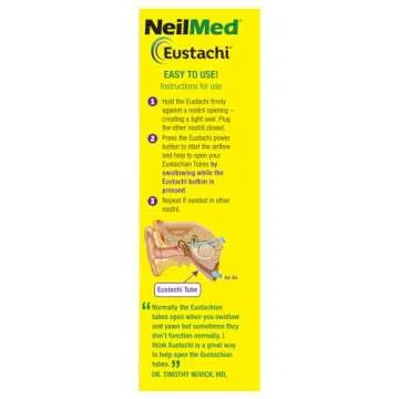 NeilMed Eustachi-Eustachian Tube Exercise-Pop Blocked Ears Safely. Helps Relieve Ear Pressure