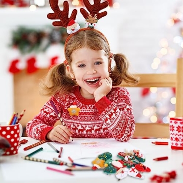 Hotop 12 Pcs Christmas Hair Clips for Girls and Women