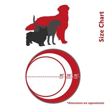 Black Vertical Stripe Large Round Indoor Outdoor Pet Dog Bed With Removable Washable Cover By Majestic Pet Products