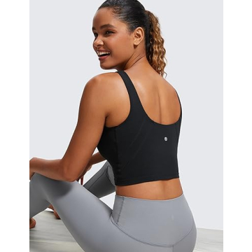 CRZ YOGA Butterluxe Cropped Tank Top for Active Lifestyle