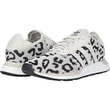 adidas Swift Run X W Womens Shoes Size 7.5, Color: Beige/Black/White