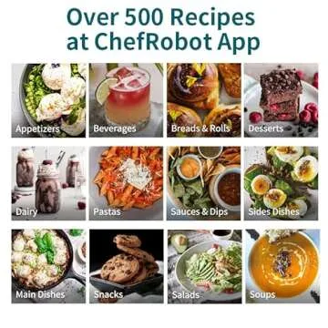 ChefRobot Smart Food Processor UltraCook All-in-One Auto Cooking Machine,3.5L Capacity,600+ Online Recipes, Built-in Scale, 7 inch TFT Screen, Self-Cleaning, Multifunctional Kitchen Appliance