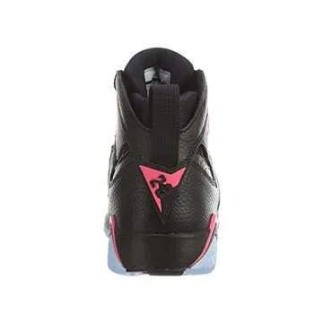 Stylish Jordan Youth Air 7 Retro Hyper Pink Sneakers for Kids