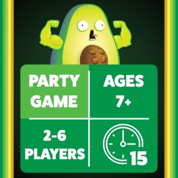 Throw Throw Avocado - A Hilarious Dodgeball Card Game