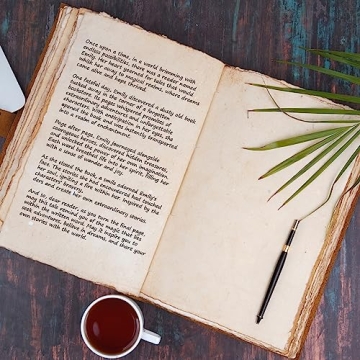 LEATHER VILLAGE Leather Floral Embossed Journal - 200 Pages