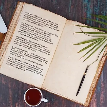 LEATHER VILLAGE Leather Floral Embossed Journal - 200 Pages