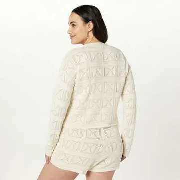 Chic Lee Crochet Cardigan - The Drop Women's Fashion