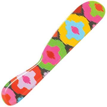 French Bull 6" Melamine Butter Spreader Set - Vibrant & Fun