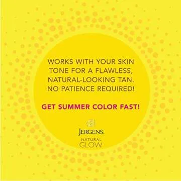 Jergens Natural Glow Instant Sun Body Mousse, Self Tanner for Light Bronze Tan, Sunless Tanning Body Bronzer for Natural Looking Color Instantly, 6 Oz, Pack of 2