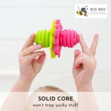 Kids Original ScrubBEE - Fun Silicone Bath Scrubber