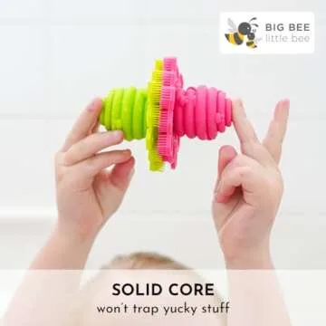 Kids Original ScrubBEE - Fun Silicone Bath Scrubber