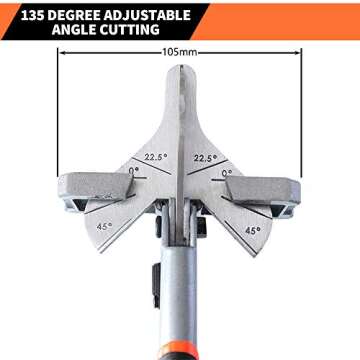 Beymill Chamfer Cutter: Adjustable Miter Shear for Precision Cutting