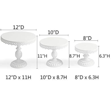 Stunning Weharnar Cake Stand Set for All Occasions