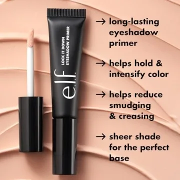 e.l.f. Lock It Down Eyeshadow Primer - All-Day Hold & Color Boost