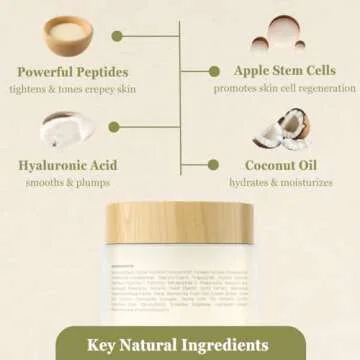 NutraVive Crepe Repair Cream – Anti-Aging Crepey Skin Treatment, 8.1 Oz – Restore, Lift, Tighten...