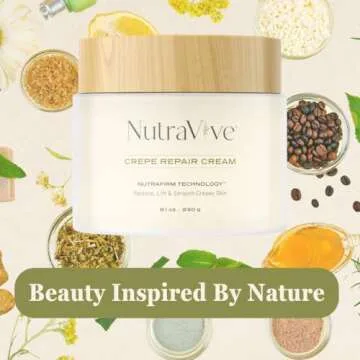 NutraVive Crepe Repair Cream for Tightening Loose Skin