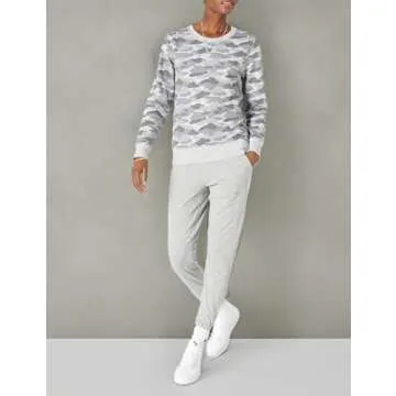 Cozy French Terry Fleece Sweatshirt for Everyday Style