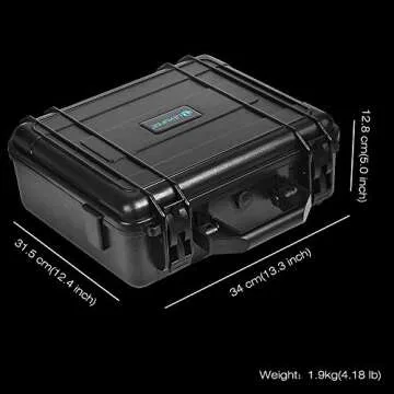 Lekufee Carrying Case Compatible with New DJI Air 2S Drone or DJI Mavic Air 2 Drone Quadcopter and More Mavic Air 2 Accessories(Not Include Drones and Accessories)