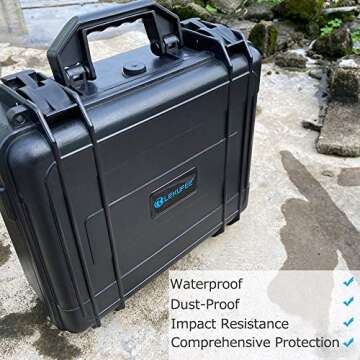 Lekufee Carrying Case Compatible with New DJI Air 2S Drone or DJI Mavic Air 2 Drone Quadcopter and More Mavic Air 2 Accessories(Not Include Drones and Accessories)