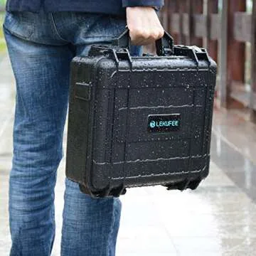 Lekufee Carrying Case Compatible with New DJI Air 2S Drone or DJI Mavic Air 2 Drone Quadcopter and More Mavic Air 2 Accessories(Not Include Drones and Accessories)