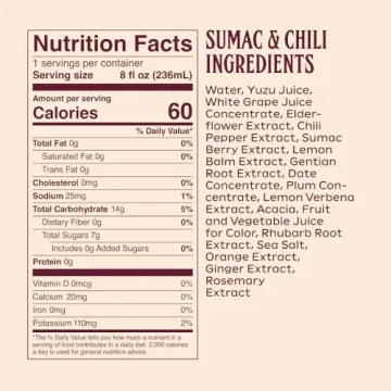 Ghia Non-Alcoholic Sumac & Chili Le Spritz, 4-Pack | Unique Mocktail Mixer