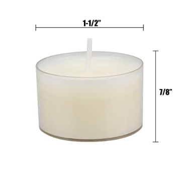 Stonebriar 48 Count Smokeless Long Burning Tea Light Candles