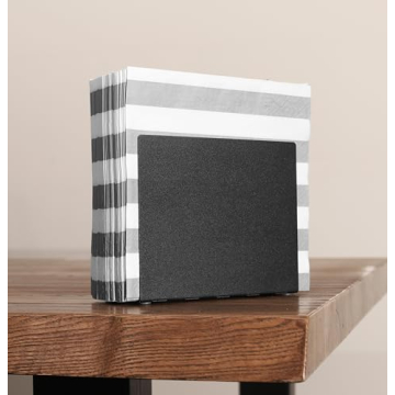 Modern Matte Metal Napkin Holder for Stylish Dining